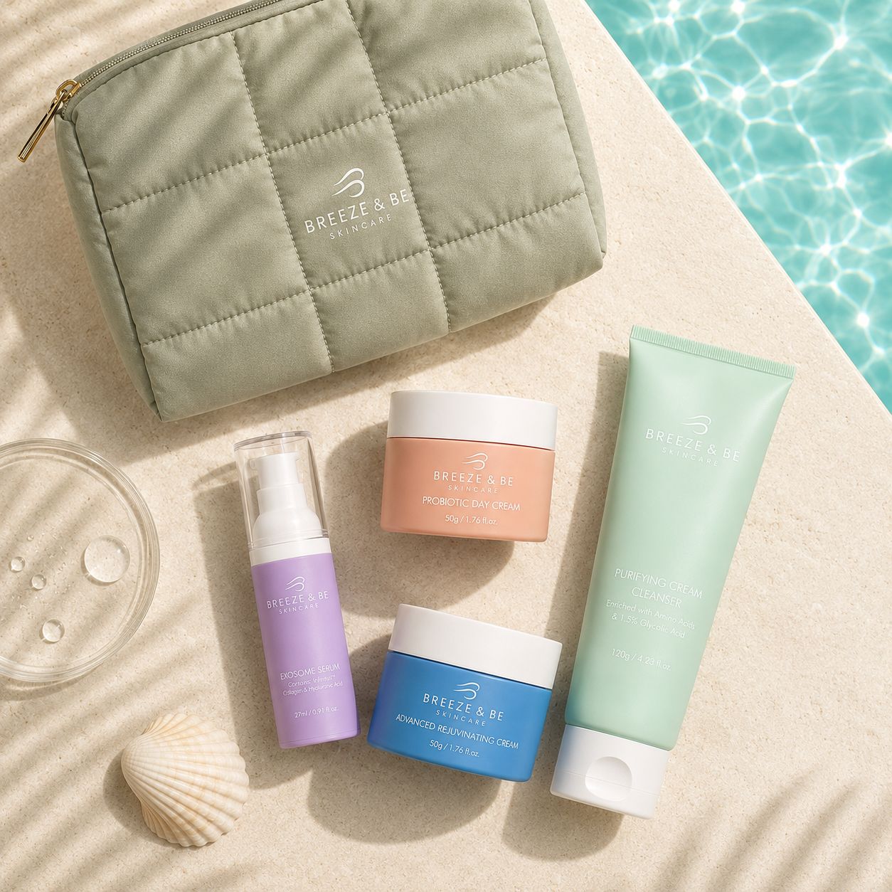 The Essential 4-Step Face Routine + FREE Pouch