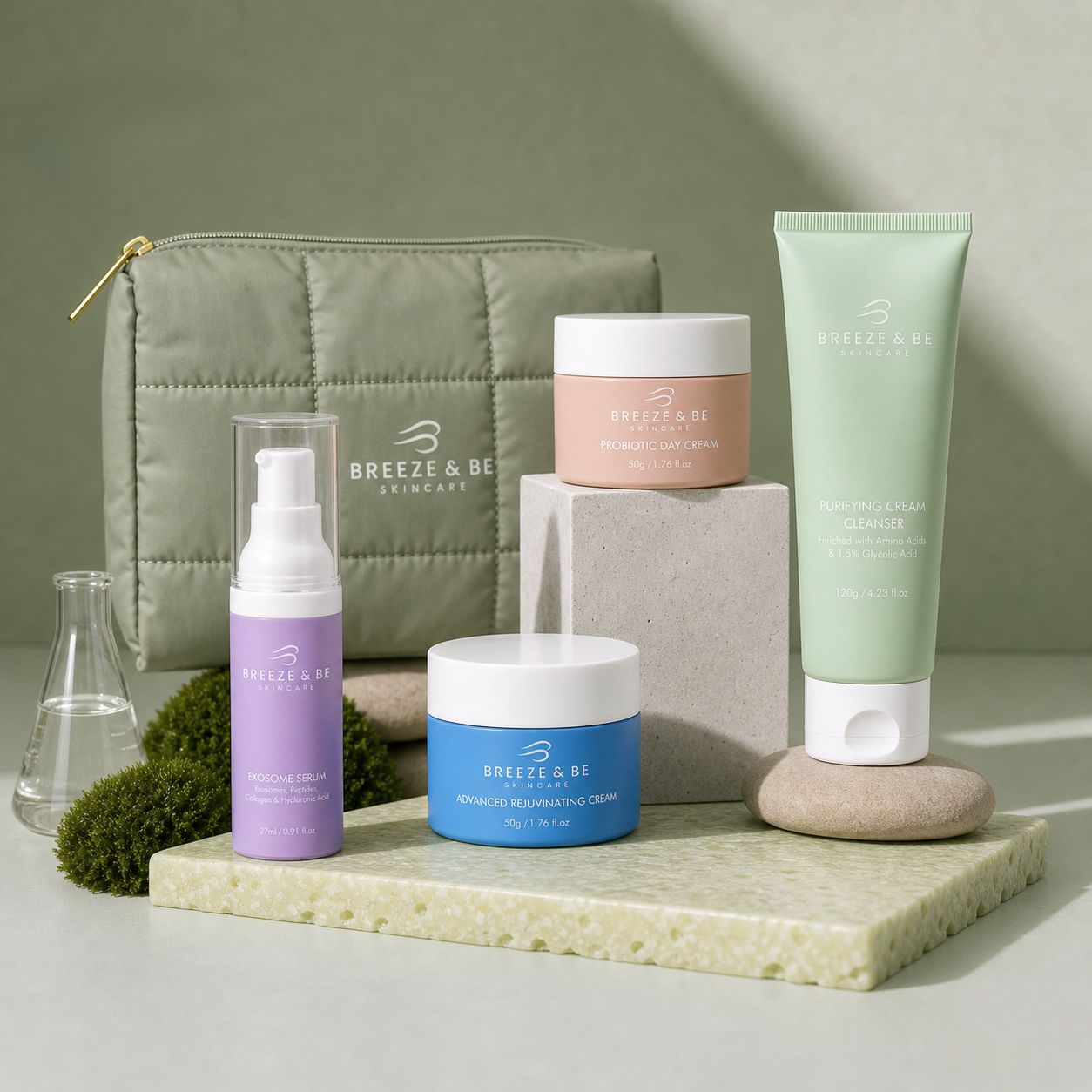 Full Skin Reset Collection + FREE Pouch (SPRING OFFER)
